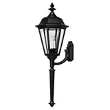 Manor House Double XL Wall Mount Lantern - Black - by Hinkley