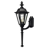 Manor House Large Wall Mount Lantern with Tail - Black - by Hinkley