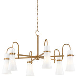 Maple Chandelier 6 Lights By Troy Lighting