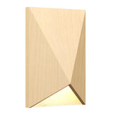 Maple Facet Wall Sconce with White Stone Accent by Accord