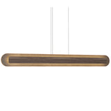 Maple Petra Rounded Linear Pendant with Slate Accent by Accord
