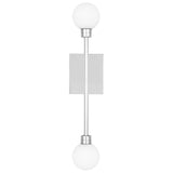 Mara Wall Light By Visual Comfort Modern, Finish: Polished Nickel, , | Casa Di Luce Lighting