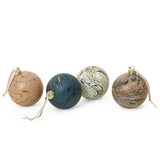 Marble Baubles – L- Set of 4 By Ferm Living