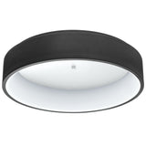 Marghera 1 Ceiling Light Medium Black By Eglo