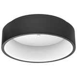 Marghera 1 Ceiling Light Small Black By Eglo