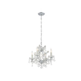 Maria Theresa Crystal Chandelier 16.5'' Polished Chrome