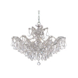 Maria Theresa Crystal Chandelier 29'' Polished Chrome