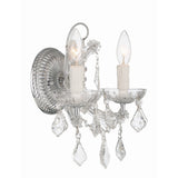 Maria Theresa Sconce 10.5" Polished Chrome