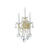 Maria Theresa Sconce 11" Gold