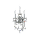 Maria Theresa Sconce 11" Polished Chrome