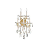 Maria Theresa Sconce 13.5" Gold