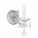 Maria Theresa Sconce 6" Polished Chrome