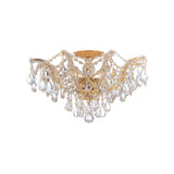 Maria Theresa Semi Flush Mount 19" Gold