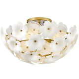 Marianne Semi-Flush Mount By Frederic Ramond - With Light