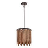 Marimba Pendant Walnut by Maxim Lighting