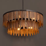 Marimba Pendant Walnut by Maxim Lighting