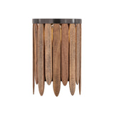 Marimba Wall Sconce Walnut by Maxim Lighting