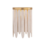 Marimba Wall Sconce Weathered White by Maxim Lighting