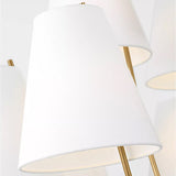Marina Chandelier Medium Burnished Brass By Visual Comfort Detailed View 2