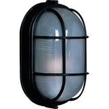 Marine Outdoor Wall Light Black Medium By Artcraft