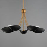 Maris Chandelier Black / Natural Aged Brass by Maxim Lighting