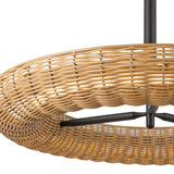 Maris Chandelier Matte Black By Alora - Detaield View1