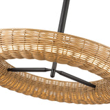 Maris Chandelier Matte Black By Alora - Detailed View