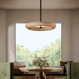 Maris Chandelier Matte Black By Alora - Lifestyle View