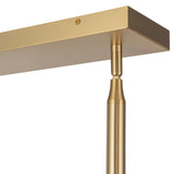Maris Linear Pendant Light Brushed Gold By Alora - Detailed View2