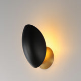 Maris Wall Sconce Black / Natural Aged Brass by Maxim Lighting