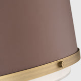 Marlowe Flush Mount Large Time Worn Brass By Visual Comfort Studio - Detaield View1