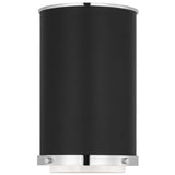 Marlowe Small Flush Mount Polished Nickel By Visual Comfort Studio - Side View1