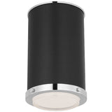 Marlowe Small Flush Mount Polished Nickel By Visual Comfort Studio