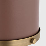 Marlowe Small Flush Mount Time Worn Brass By Visual Comfort Studio - Detailed View1