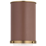 Marlowe Small Flush Mount Time Worn Brass By Visual Comfort Studio - Side View2