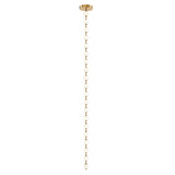 Marni Beaded Chandelier Natural Brass Extra Large DC By Alora Marini Vertical View