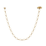 Marni Beaded Chandelier Natural Brass Extra Large DC By Alora Marini