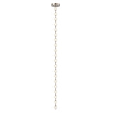 Marni Beaded Chandelier Polished Nickel Extra Large DC By Alora Marini Vertical View
