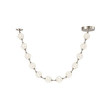 Marni Beaded Chandelier Polished Nickel Medium DC By Alora Marini