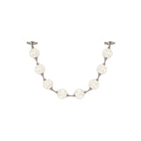 Marni Beaded Chandelier Polished Nickel Small RT By Alora Marini