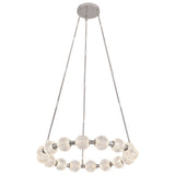 Marni Chandelier Polished Nickel Small By Alora