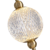 Marni Wall Light 23 3 4 Natural Brass By Alora Detailed View
