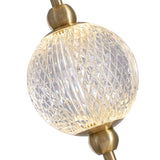 Marni Wall Light 38 1 4 Natural Brass By Alora Detailed View