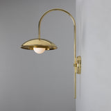 Marrakesh Arc Wall Light - Polished Brass