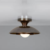 Marrakesh Ceiling Light Antique Brass & Sapphire Blue