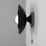Marrakesh Pull Chain Wall Light - Antique Silver