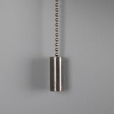 Marrakesh Pull Chain Wall Light - Antique Silver