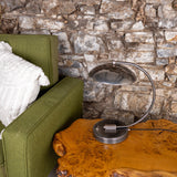 Marrakesh Table Lamp - Antique Silver & Matte Black