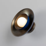 Marrakesh Wall Light - Antique Brass & Sapphire Blue