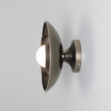 Marrakesh Wall Light - Antique Silver & Matte Black